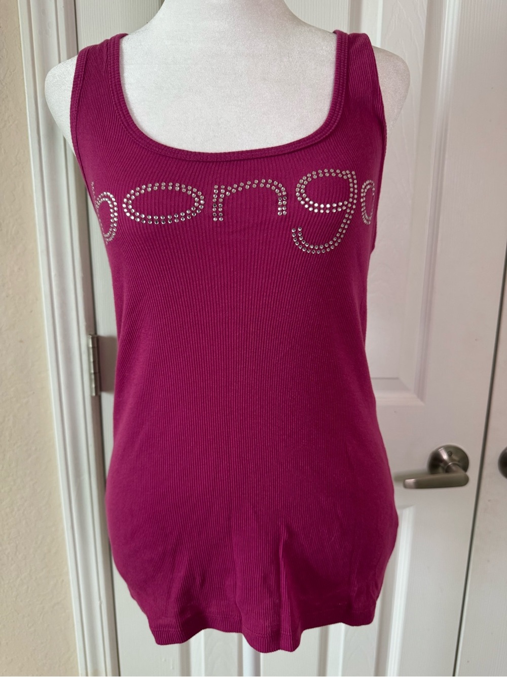 Rare BONGO Y2K Tank Top with Rhinestone
